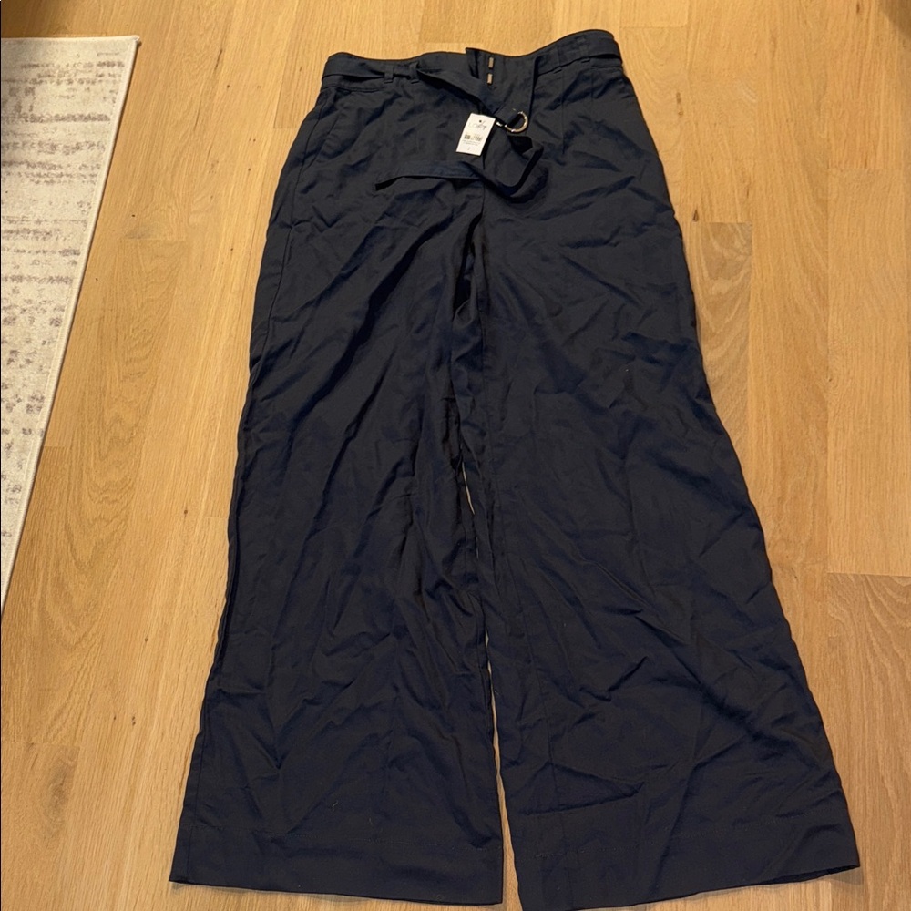 LOFT versa Gray Wide-Leg Trousers